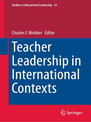 cover image of Teacher Leadership in International Contexts